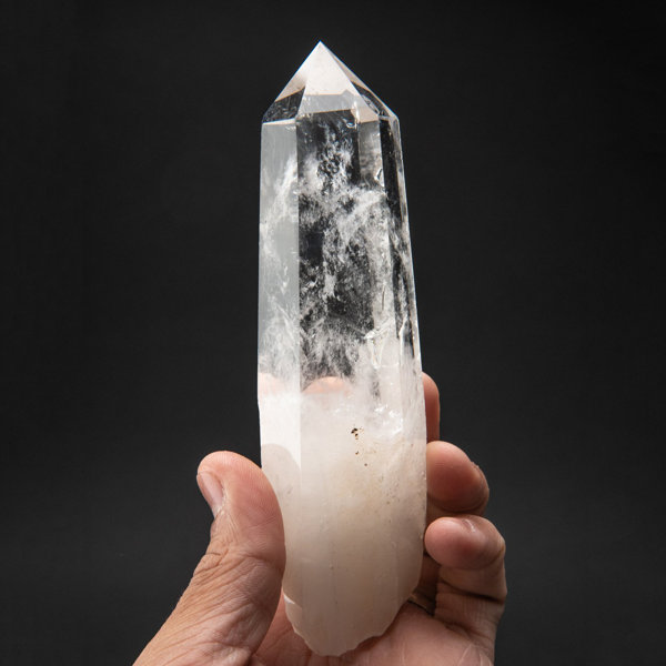 Astro Gallery of Gems Optical Gem Quartz Crystal Point from Brazil (0.